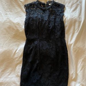 Sans Souci Women’s sz L, black midi dress